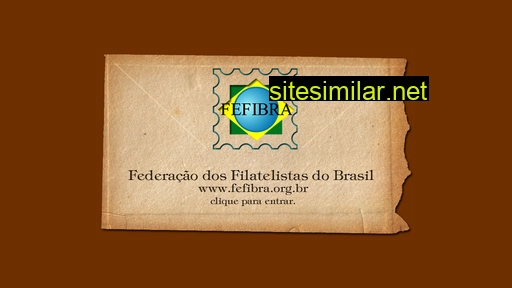 fefibra.org.br alternative sites