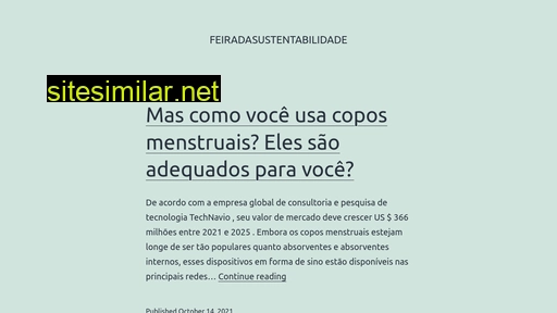 feiradasustentabilidade.com.br alternative sites