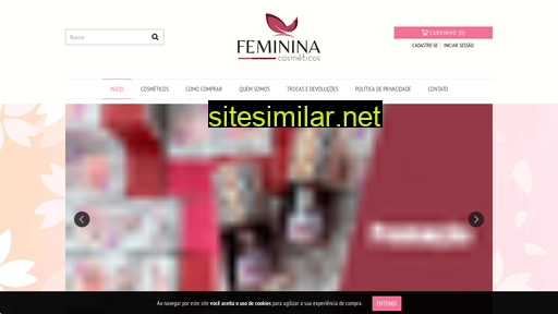 femininacosmeticos.com.br alternative sites