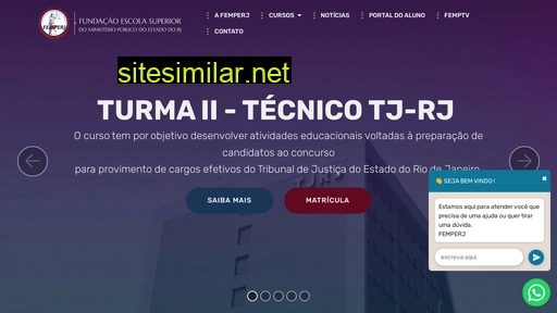 femperj.org.br alternative sites