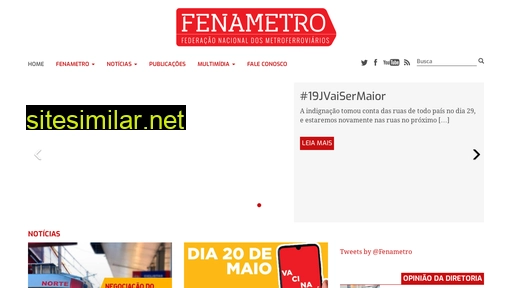 fenametro.org.br alternative sites