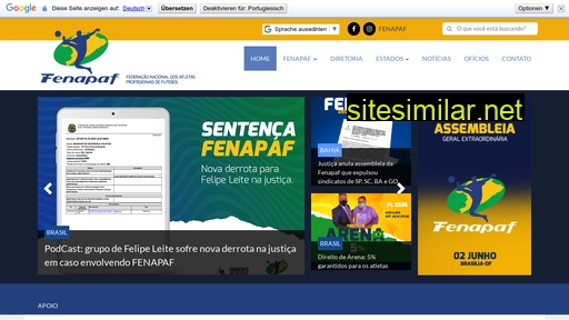 fenapaf.org.br alternative sites