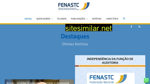 fenastc.org.br alternative sites