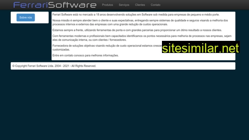 ferrarisoftware.com.br alternative sites