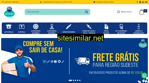 ferraryautopecas.com.br alternative sites