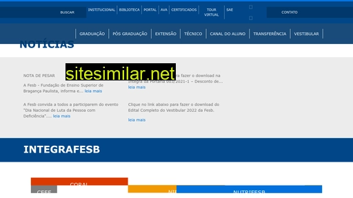 fesb.edu.br alternative sites