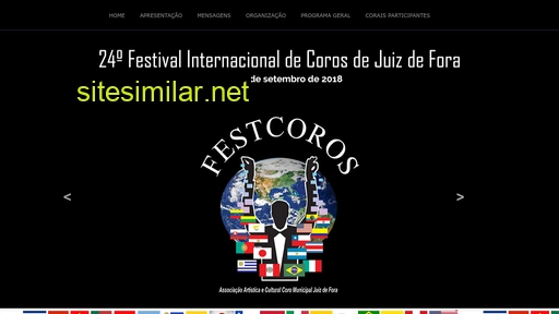 festcoros.com.br alternative sites