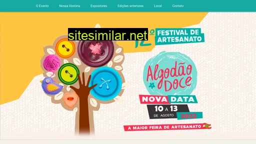 festivalalgodaodoce.com.br alternative sites