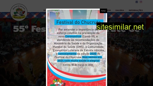 festivaldochucrute.com.br alternative sites