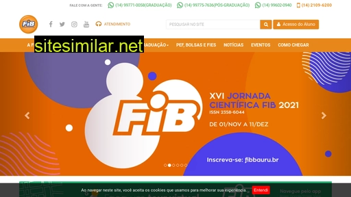 fibbauru.br alternative sites