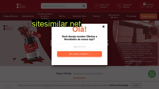 fibraseresinas.com.br alternative sites