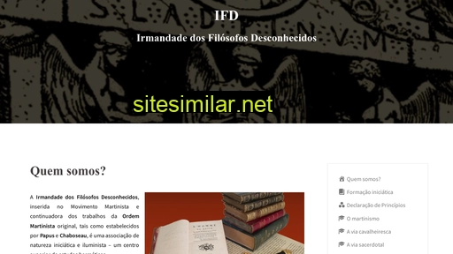 filosofosdesconhecidos.com.br alternative sites