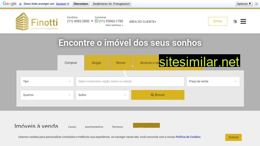 finottiimoveis.com.br alternative sites