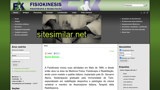 fisiokinesis.com.br alternative sites