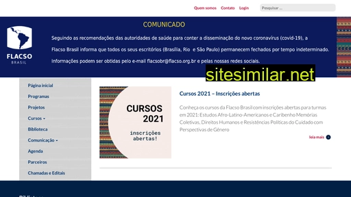 flacso.org.br alternative sites