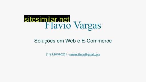 flaviovargas.com.br alternative sites