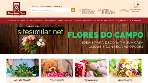 florasantaclara.com.br alternative sites