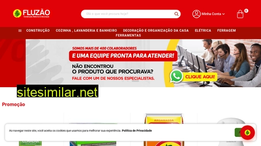 fluzaoconstrucao.com.br alternative sites