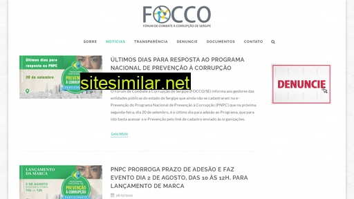 focco.se.gov.br alternative sites