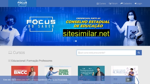 focusdosaber.com.br alternative sites