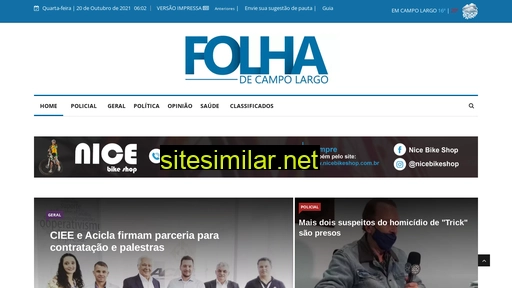 folhadecampolargo.com.br alternative sites