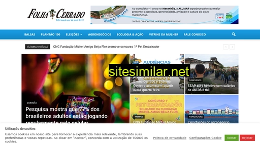 folhadocerrado.com.br alternative sites