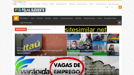 folhasudoeste.com.br alternative sites