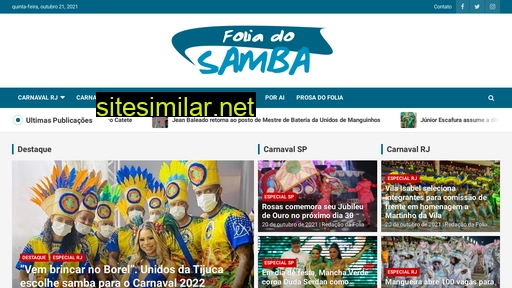 foliadosamba.com.br alternative sites