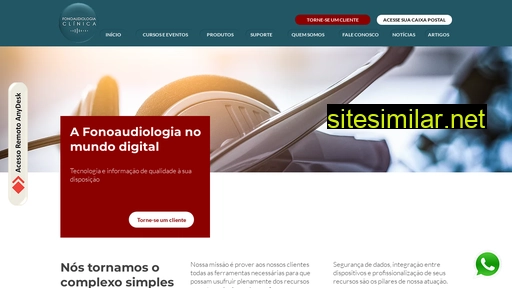 fonoaudiologiaclinica.com.br alternative sites