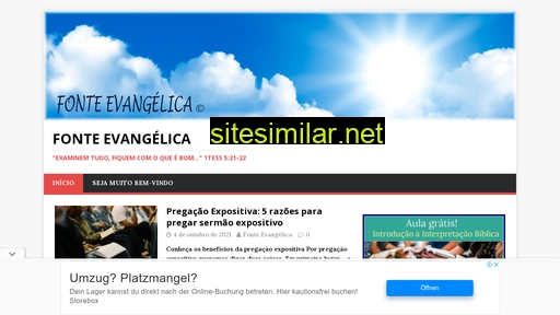 fonteevangelica.blog.br alternative sites