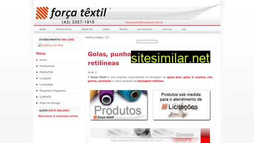forcatextil.com.br alternative sites