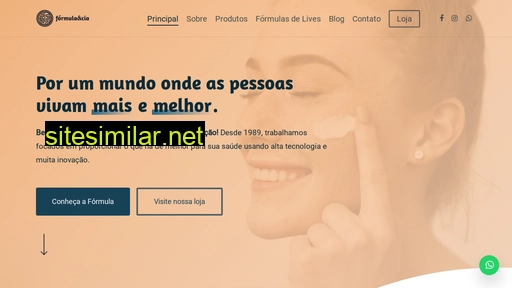 formulaecia.com.br alternative sites