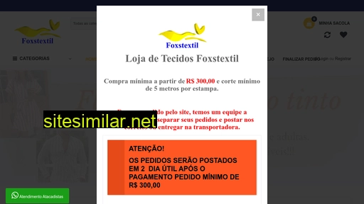 foxstextil.com.br alternative sites