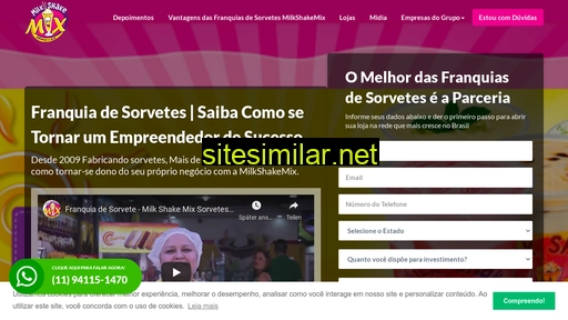 franquiadesorvete.com.br alternative sites