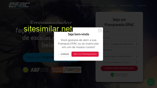 franquiaefac.com.br alternative sites