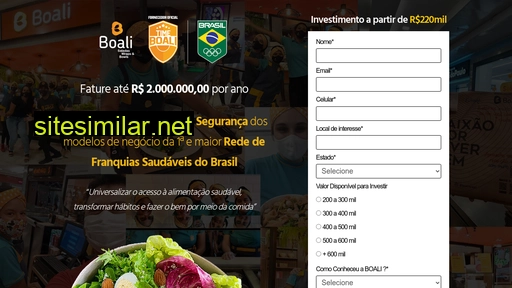franquiasaudavelboali.com.br alternative sites