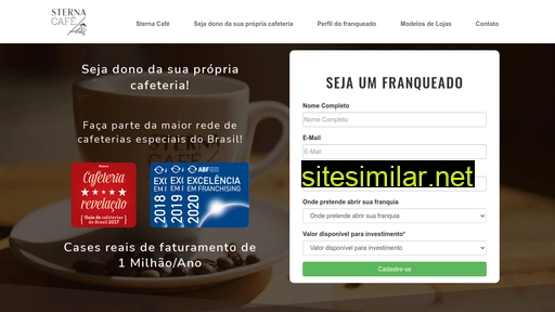 franquiasternacafe.com.br alternative sites