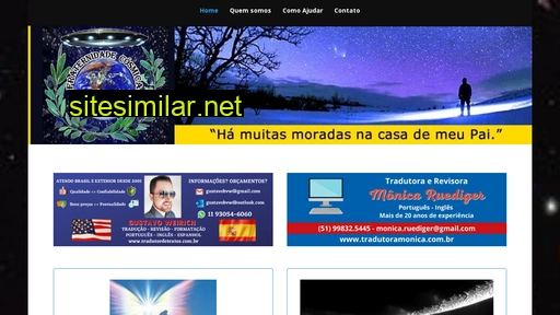 fraternidadecosmica.com.br alternative sites