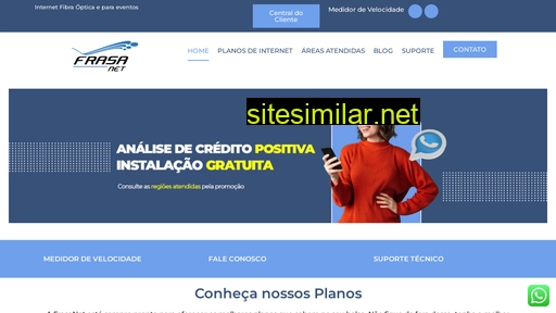 frasanet.com.br alternative sites