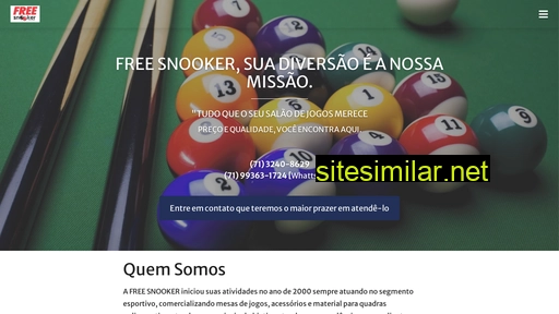 freesnooker.com.br alternative sites