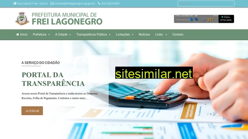 freilagonegro.mg.gov.br alternative sites
