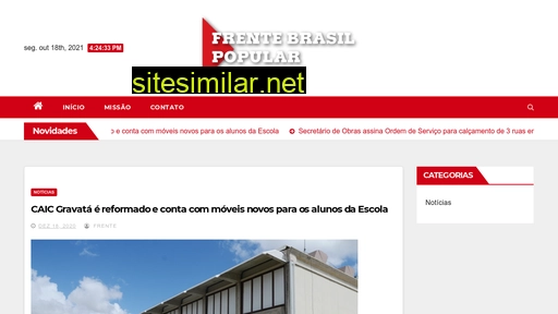 frentebrasilpopular.com.br alternative sites