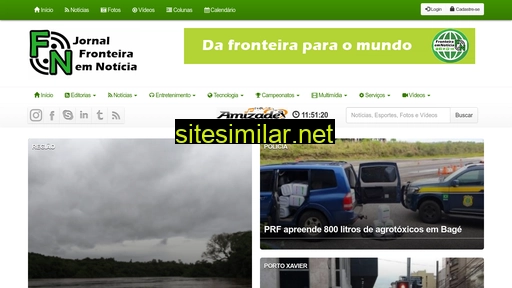 fronteiraemnoticia.com.br alternative sites
