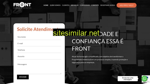 frontmarcasepatentes.com.br alternative sites
