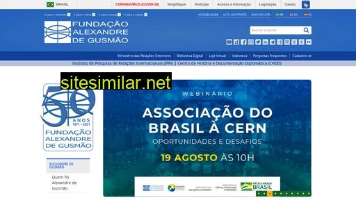 funag.gov.br alternative sites
