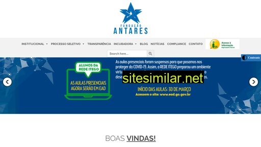 fundacaoantares.org.br alternative sites