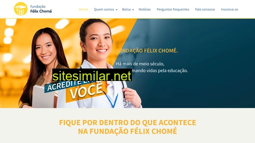 fundacaofelixchome.org.br alternative sites
