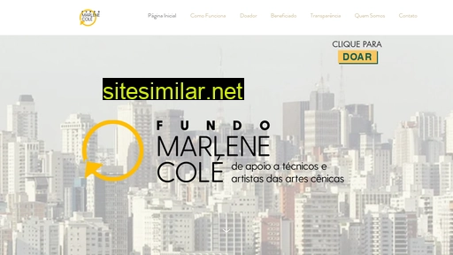 fundomarlenecole.com.br alternative sites