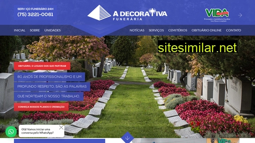 funerariaadecorativa.com.br alternative sites