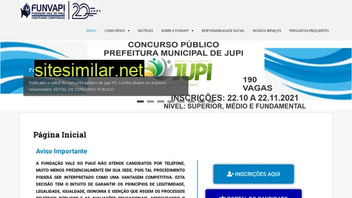 funvapi.com.br alternative sites